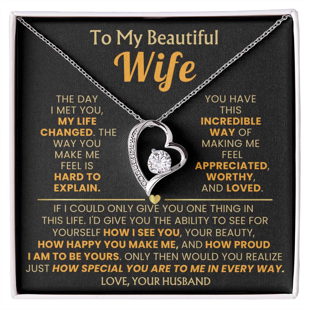 [Almost Sold Out] TO MY BEAUTIFUL WIFE - The day I met you, my life changed