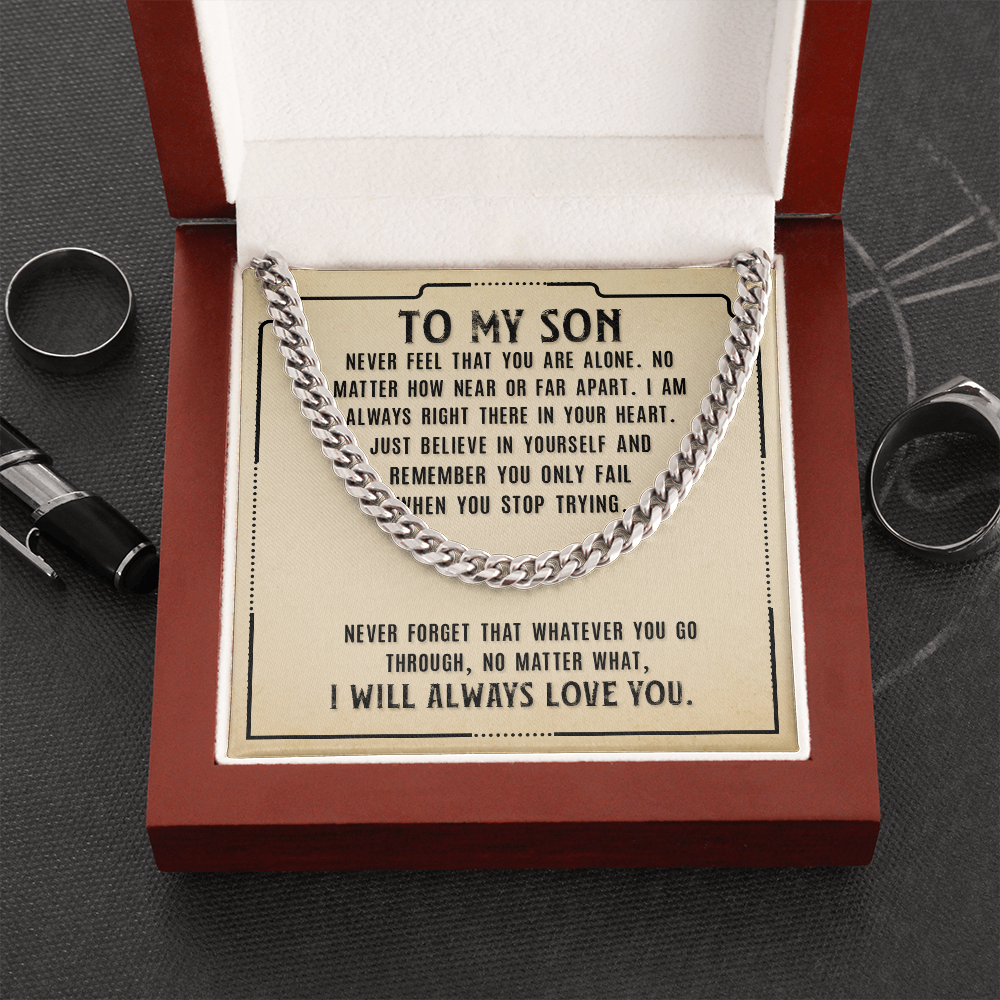 To My Son - I Will Always Love You