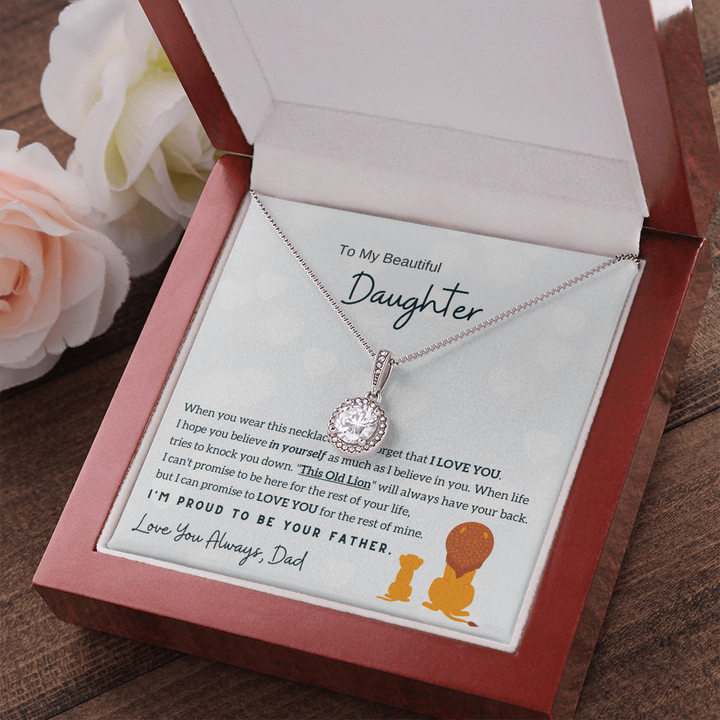 (Limited Offer) To My Daughter - I'm Proud To Be Your Father