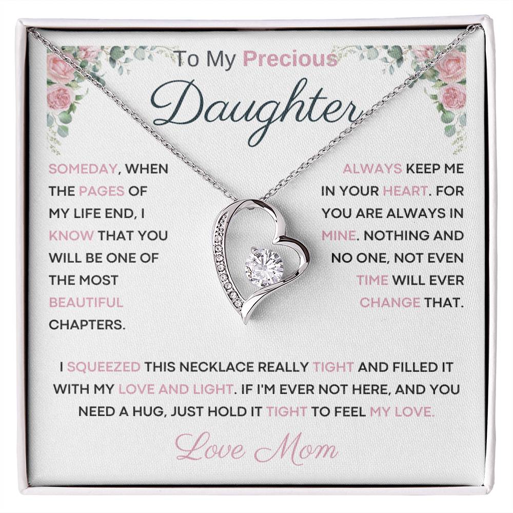 [Only a few left] To My Precious Daughter From Mom - You Will Be One Of The Most Beautiful Chapters