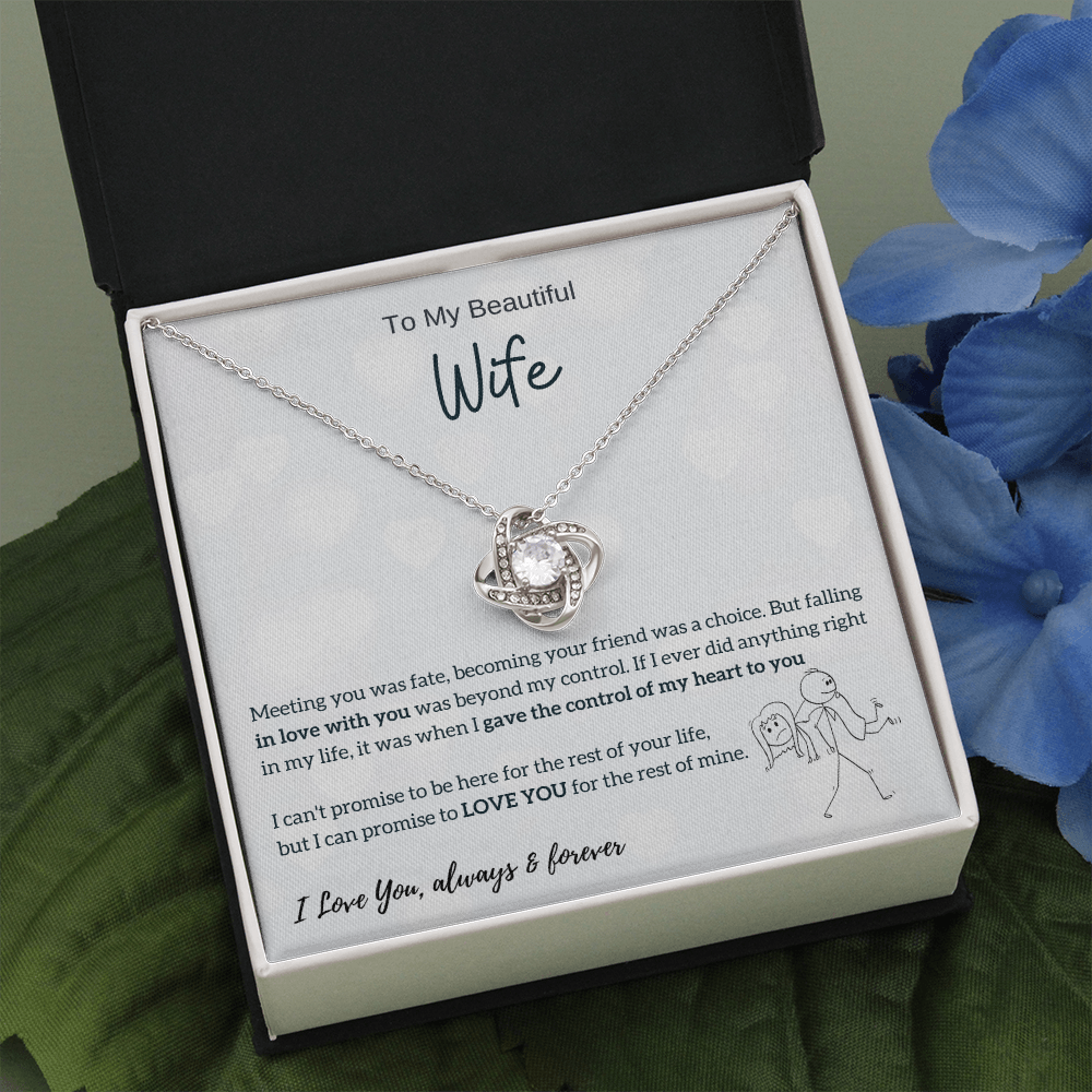 To My Beautiful Wife - I Was Right When I Gave The Control Of My Heart To You! (Almost Gone) - Love Knot