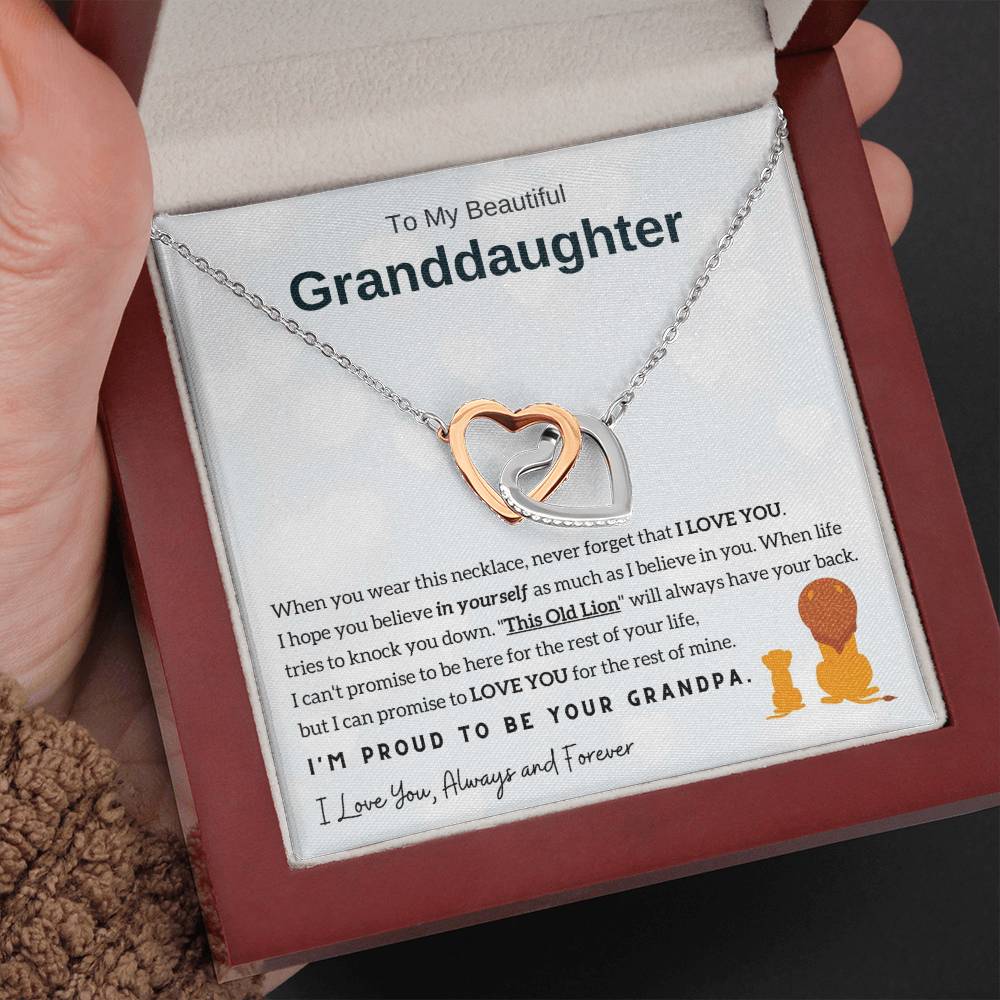 [Few Left Only] To My Granddaughter - I'm Proud To Be Your Grandpa