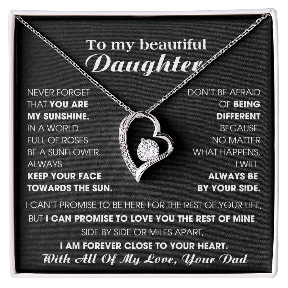 [Almost Sold Out] To My Daughter, YOU ARE MY SUNSHINE - KEEP YOUR FACE TOWARDS THE SUN