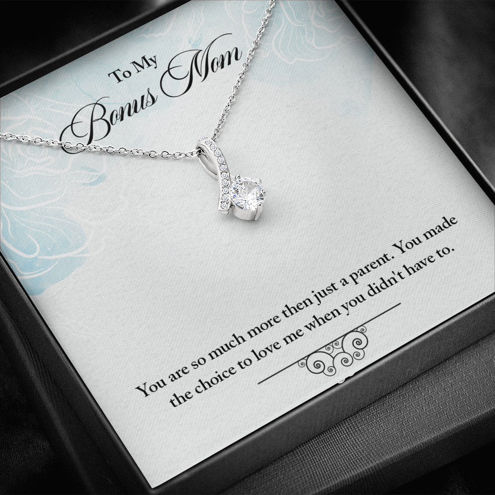 To Bonus Mom - More than a parent (Limited Time Offer) - Alluring Beauty Necklace