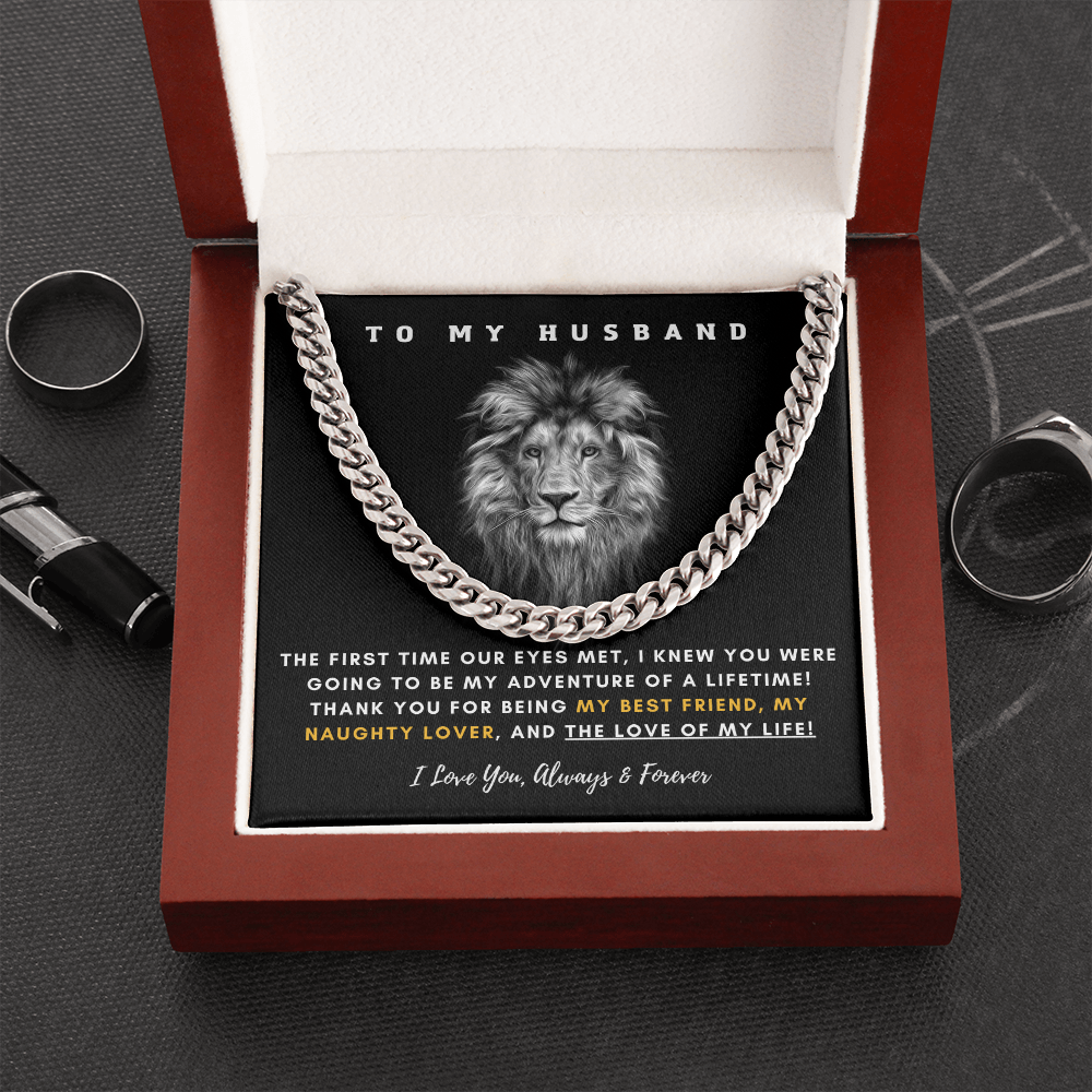 To My Husband - Thank You For Being The Love Of My Life! (A Few Left Only)