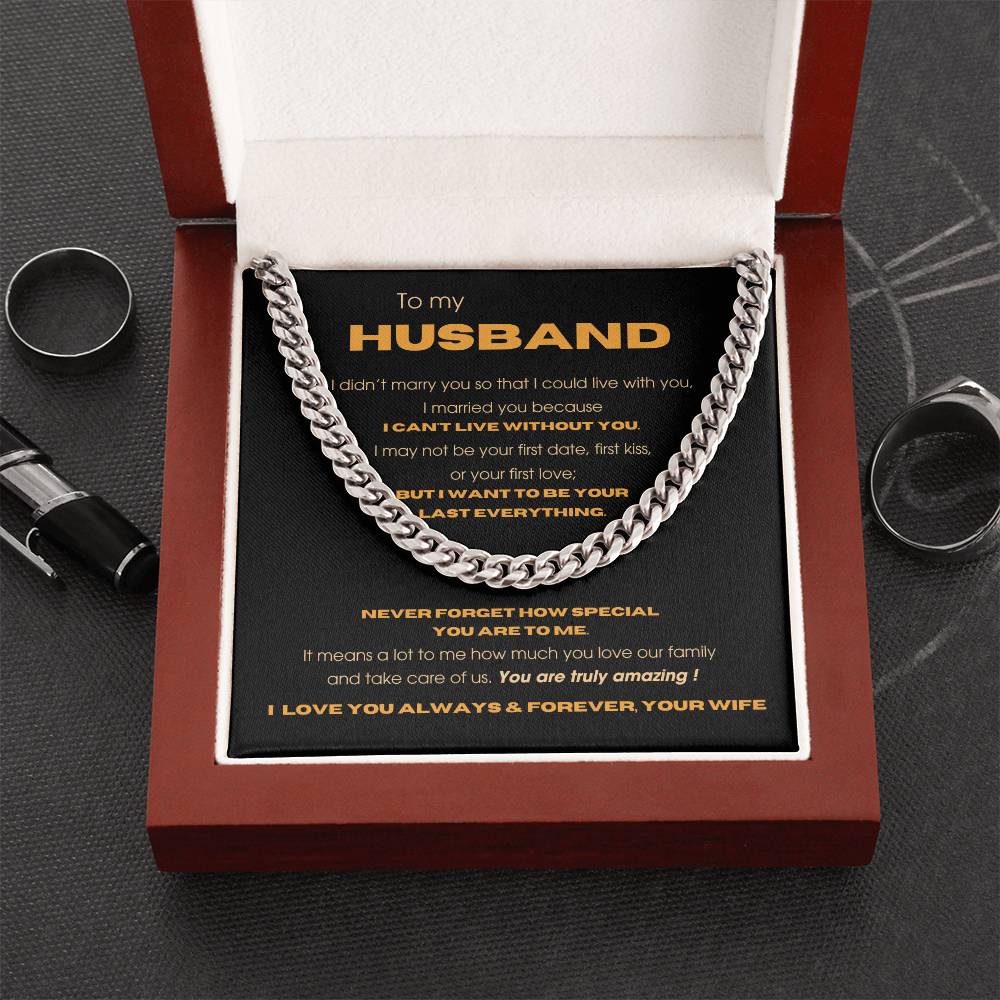 To My Husband - I Can't Live Without You