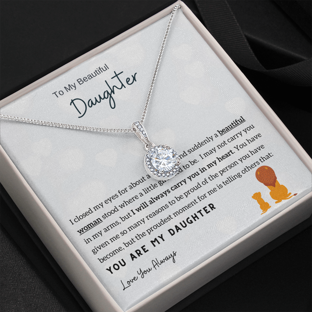Momavo™ - To My Beautiful Daughter - Eternal Hope Necklace