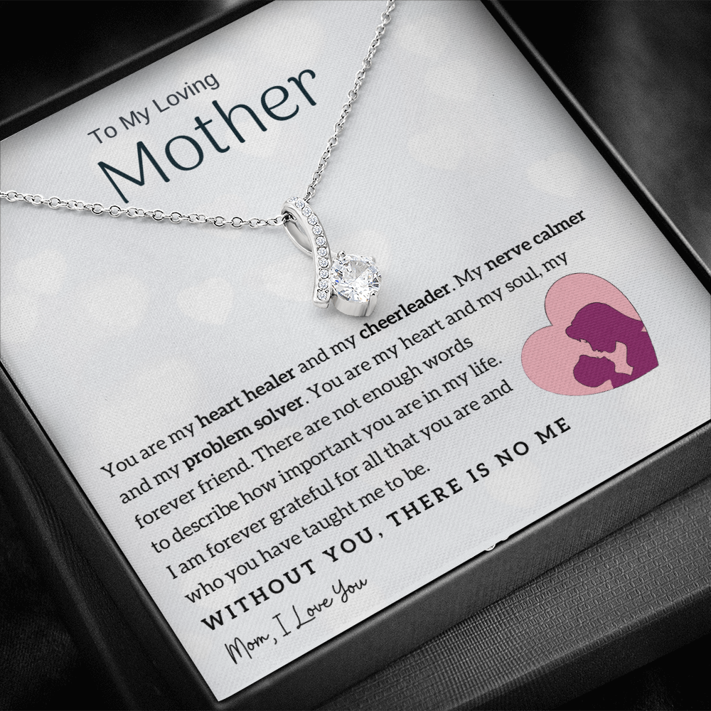 To My Loving Mother - You are my heart healer (Limited Time Offer) - Alluring Beauty Necklace